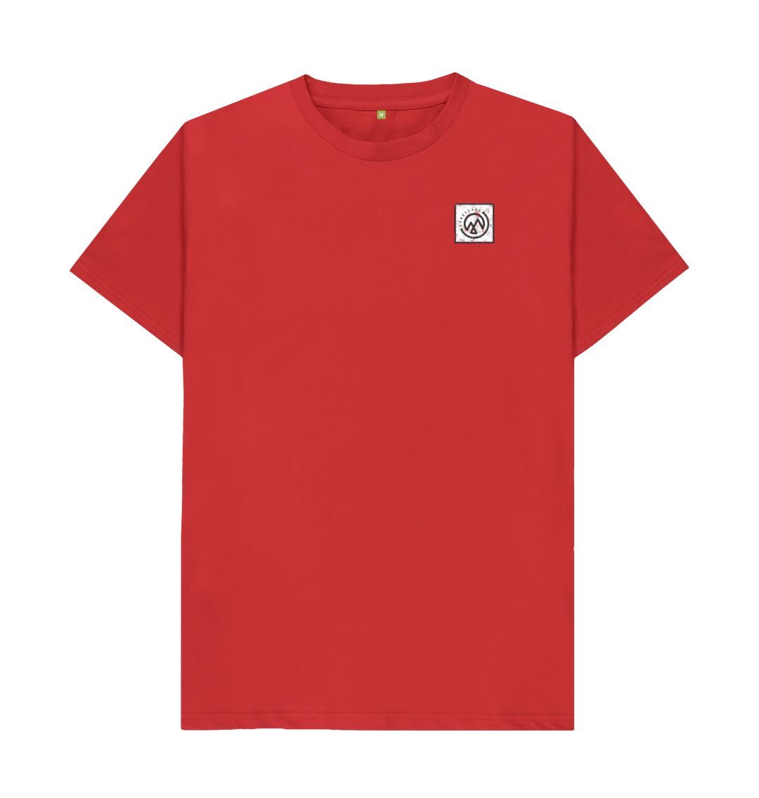 Red LANDSCAPE Explorers Rustic Logo T Shirt