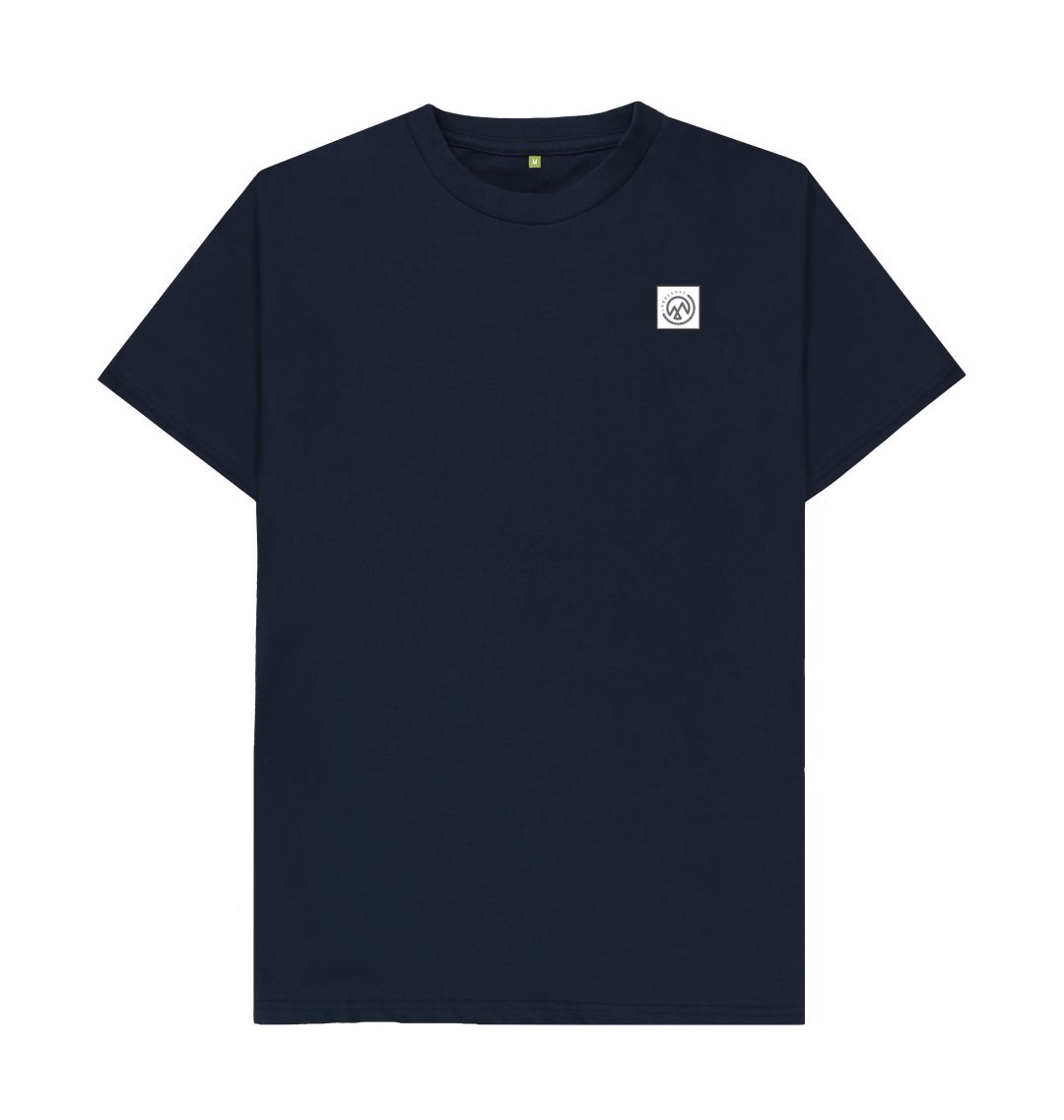 Navy Blue LANDSCAPE Water Wash T-shirt - Unisex