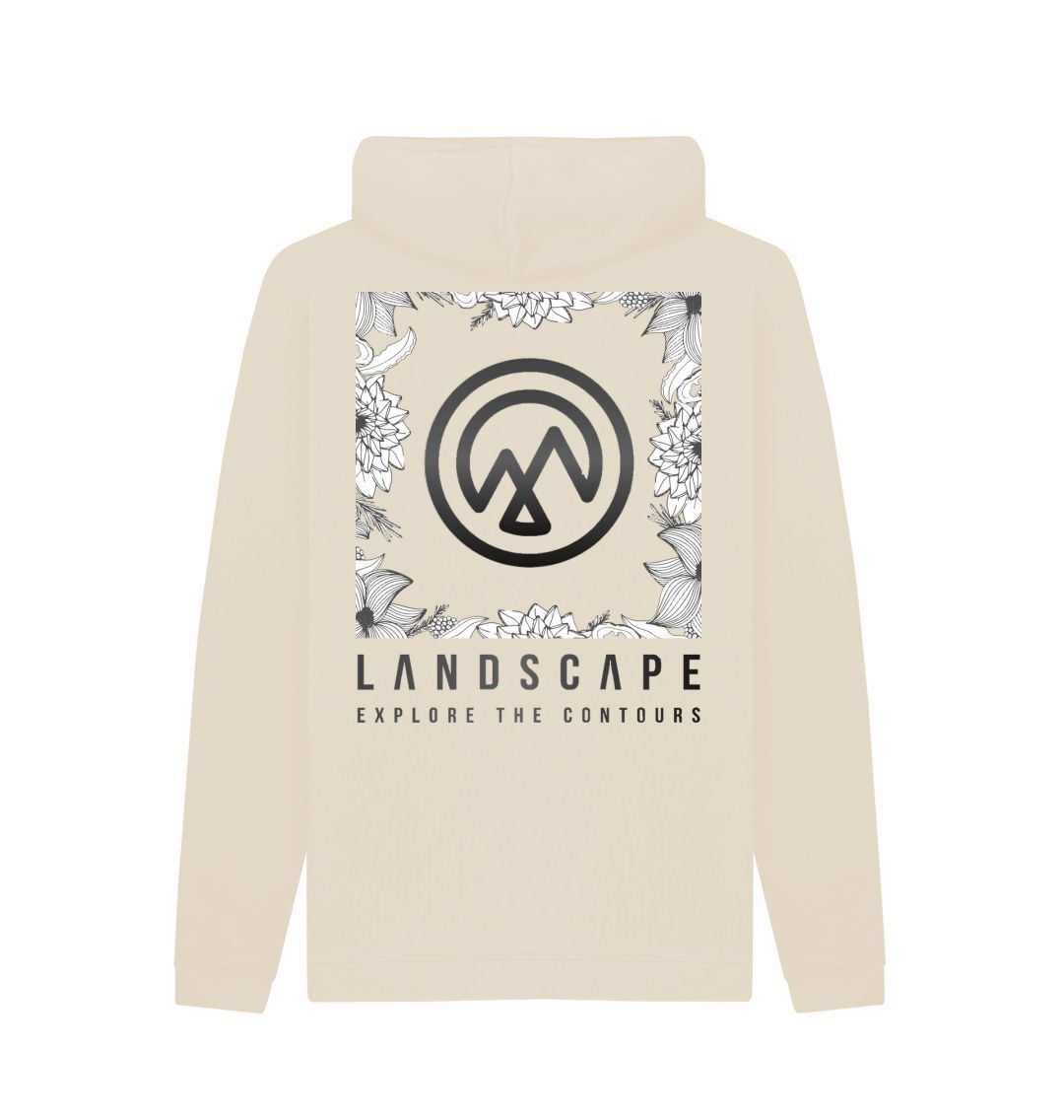 LANDSCAPE Floral Print Recyclable Unisex Hoodie