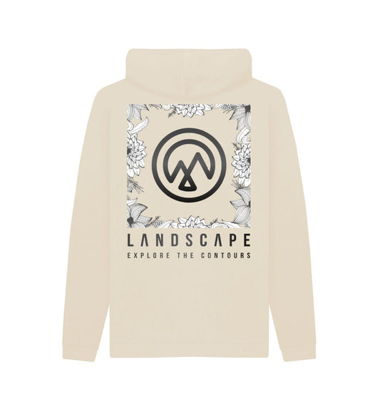 LANDSCAPE Floral Print Recyclable Unisex Hoodie