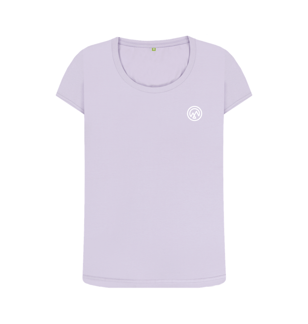 Violet Printed T-shirt Front