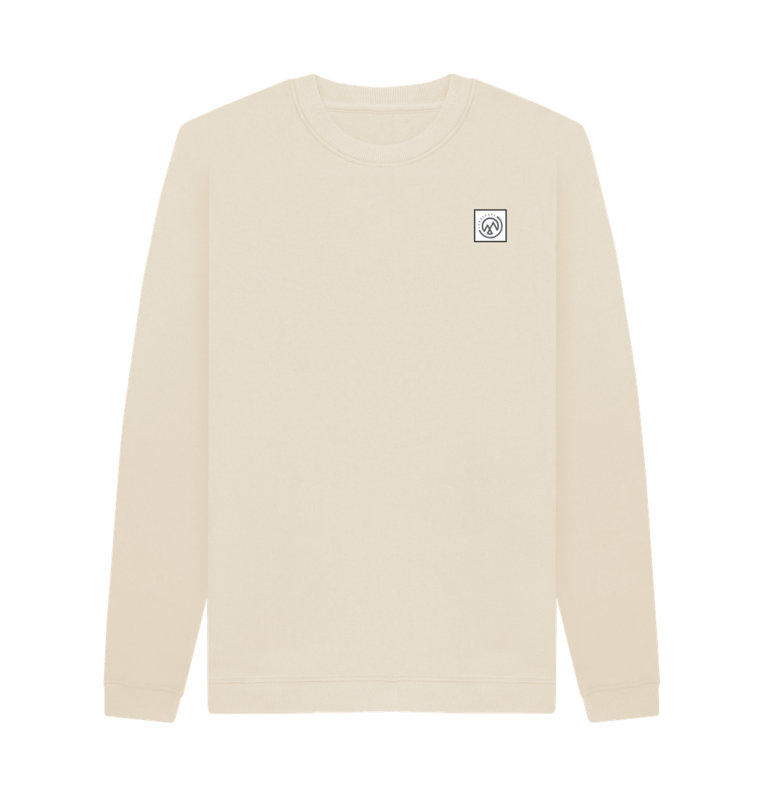 Oat Printed Sweater Front