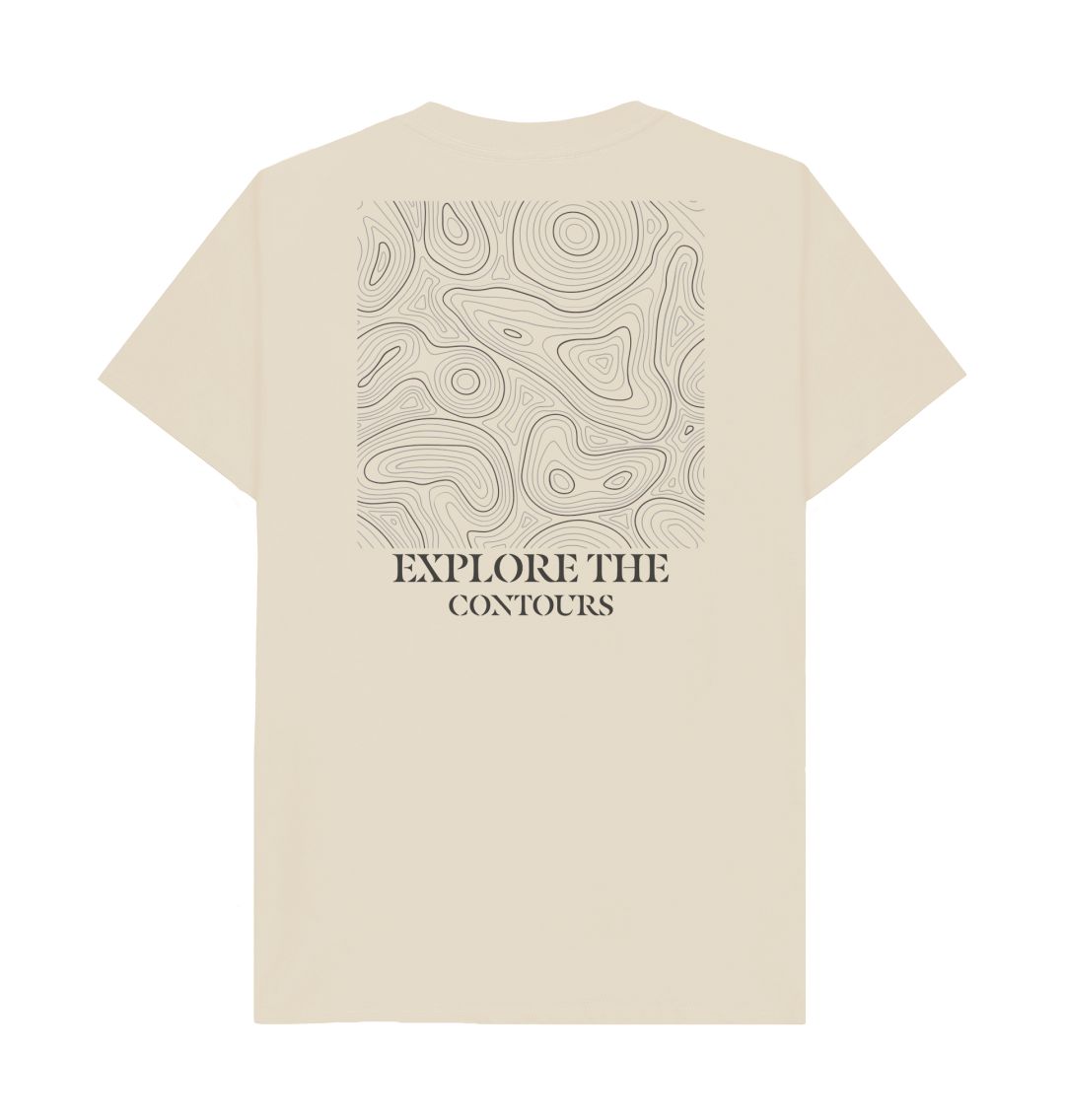 LANDSCAPE Contours Design Unisex Recyclable T Shirt