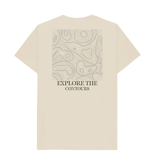 LANDSCAPE Contours Design Unisex Recyclable T Shirt