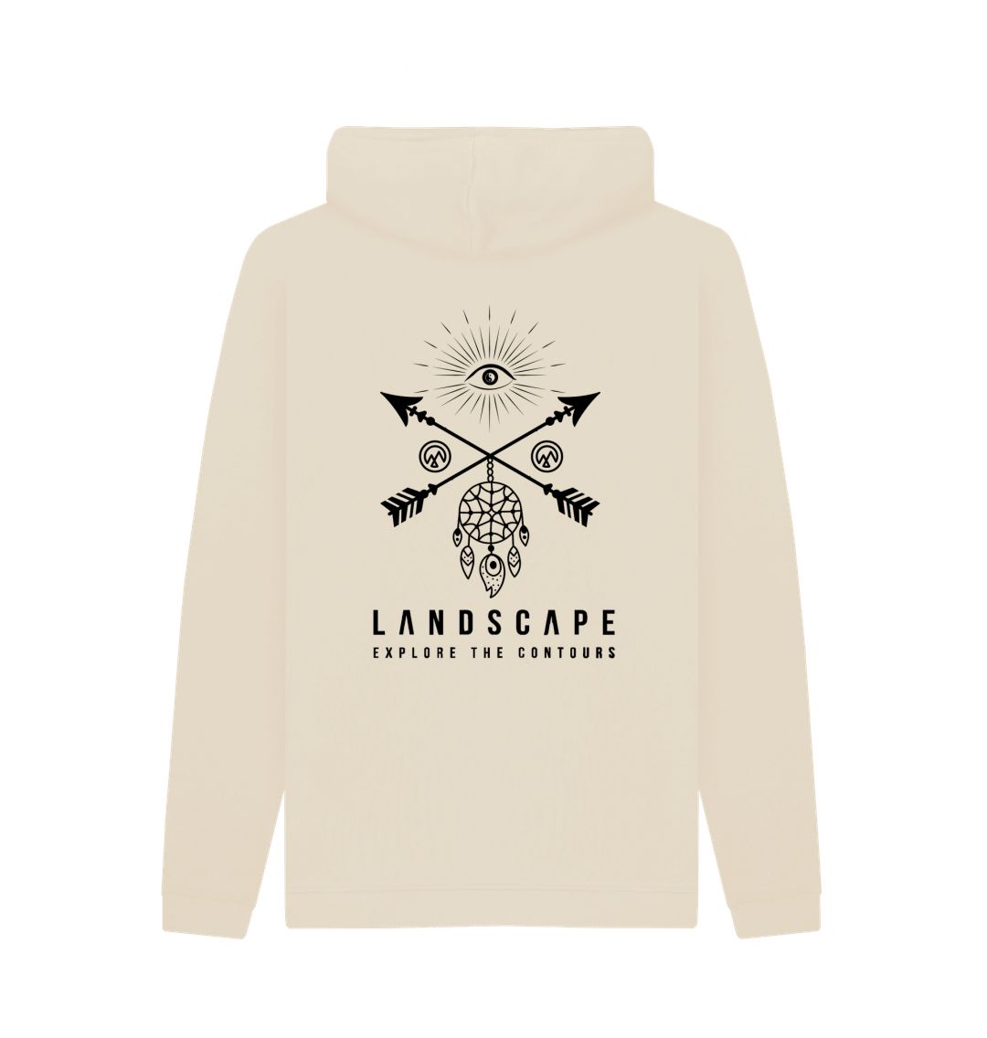 LANDSCAPE Peaceful Minds Recyclable Unisex Hoodie