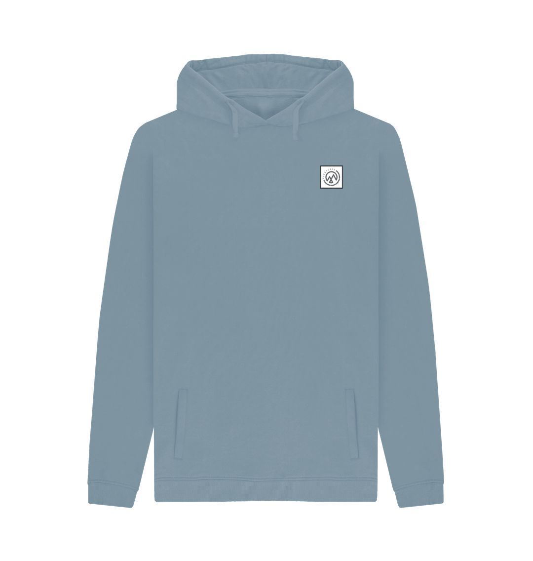 Stone Blue LANDSCAPE Trail Finders Unisex Hood