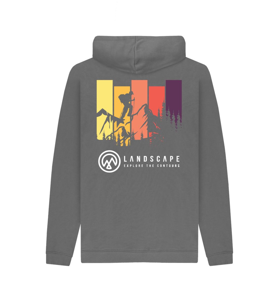 LANDSCAPE The Hiker Unisex Recyclable Hoodie