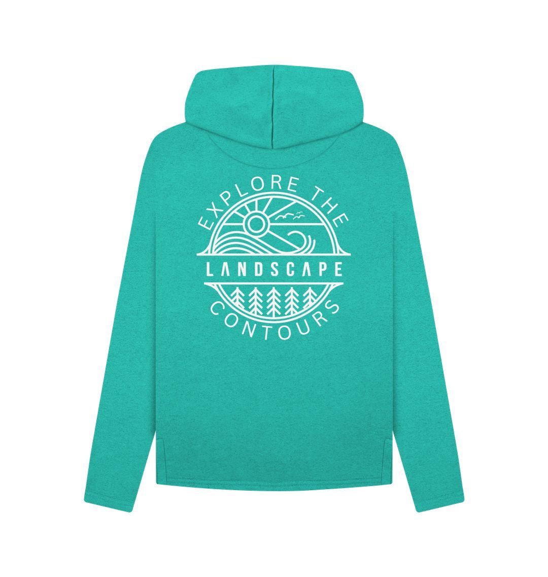 LANDSCAPE Wild Forest Women's Recyclable Relaxed Hoodie