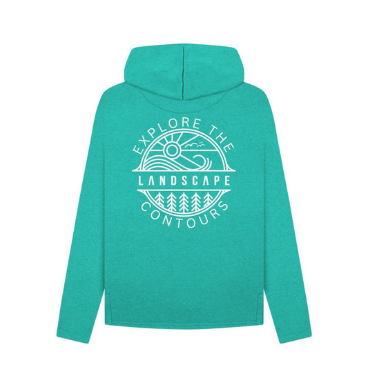 LANDSCAPE Wild Forest Women's Recyclable Relaxed Hoodie