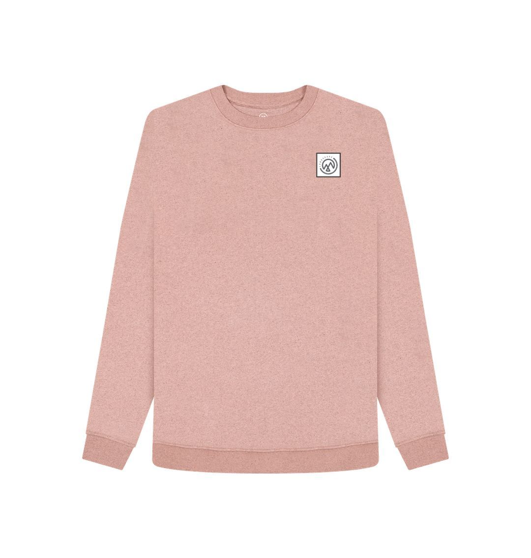 Sunset Pink LANDSCAPE Wild Forest's Recyclable Women\u2019s Jumper