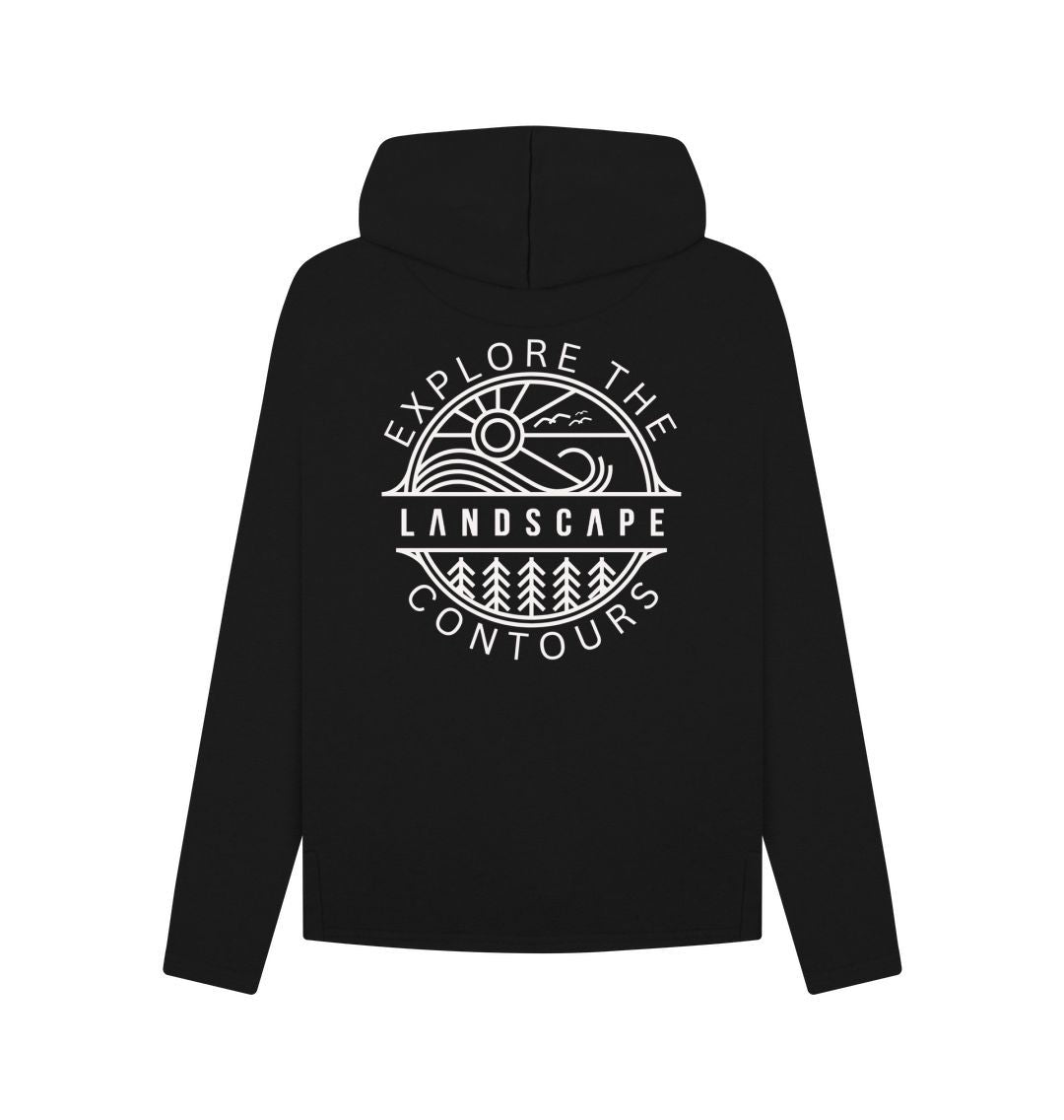 LANDSCAPE Wild Forest Women's Recyclable Relaxed Hoodie