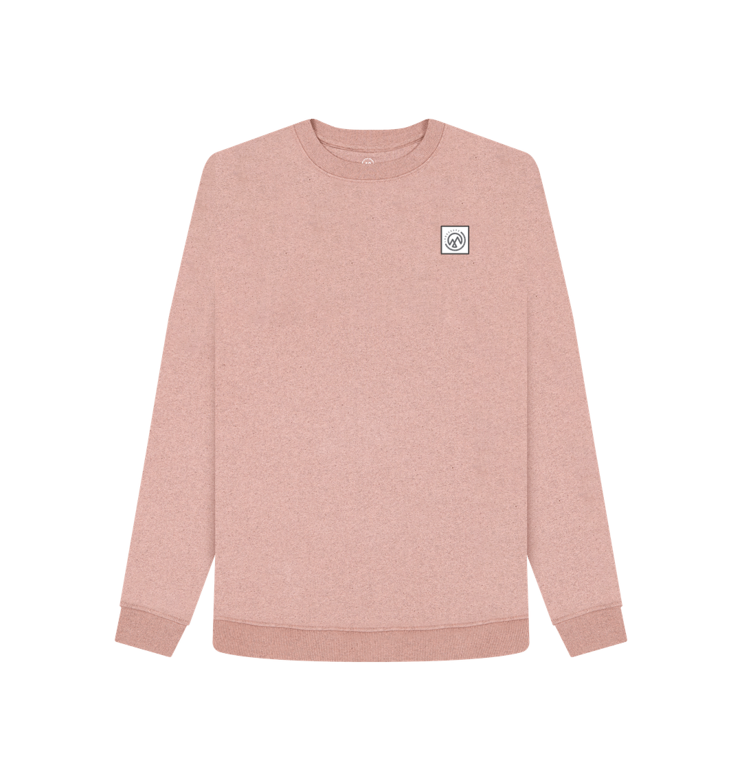 Sunset Pink LANDSCAPE Splash Of Spring Women's Jumper