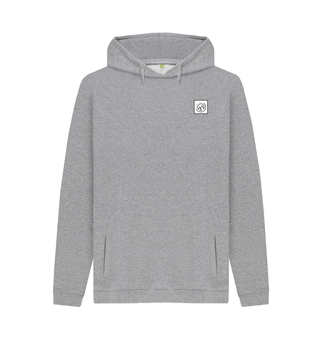 Light Heather Printed Hoody Front
